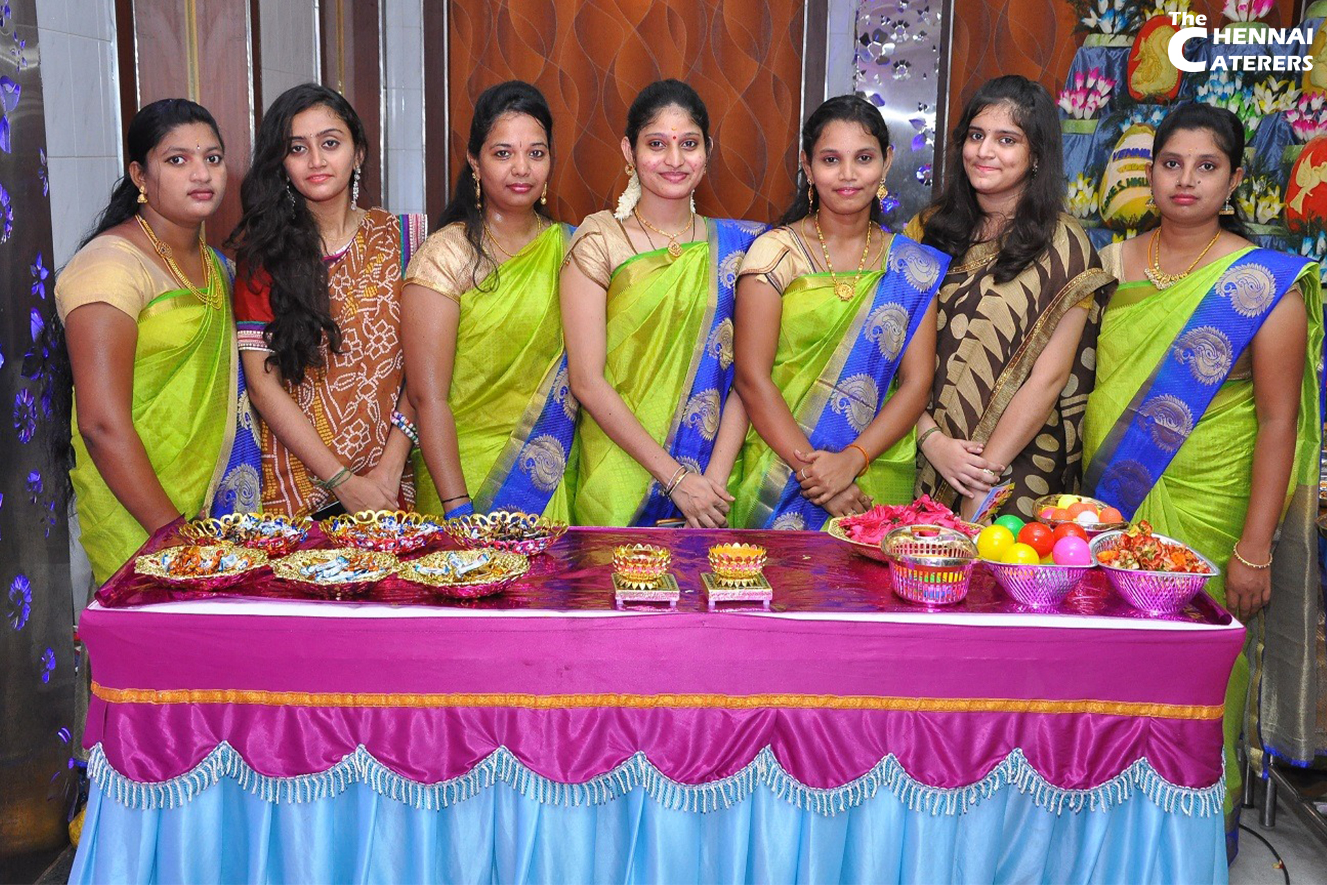 Chennai Caterers Welcome Girls